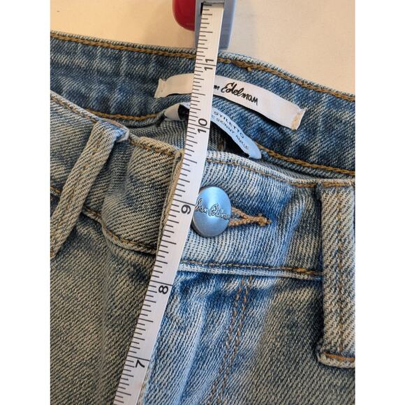 Sam Edelman The Stiletto Jeans 27 High Rise Skinny Ankle Frayed Hem - Picture 7 of 7